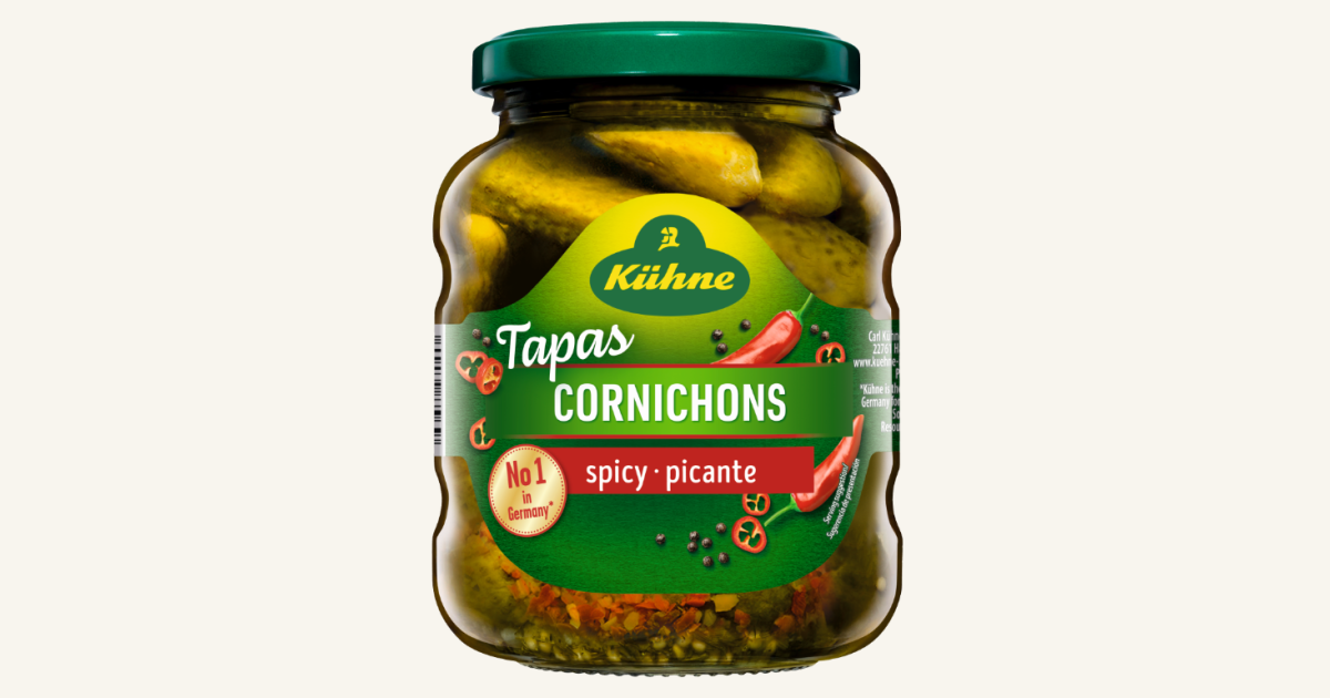Tapas Snack Cornichons Spicy