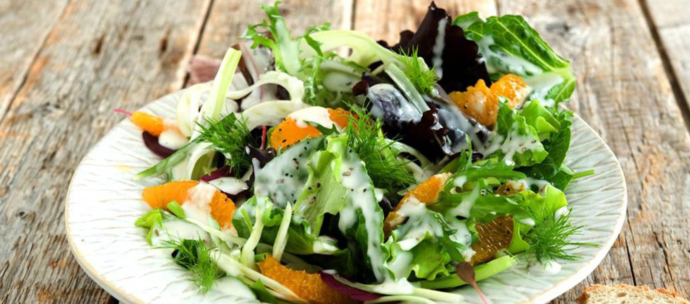 Rezept Blattsalat mit Fenchel und Orange Rezept Blattsalat mit Fenchel und Orange