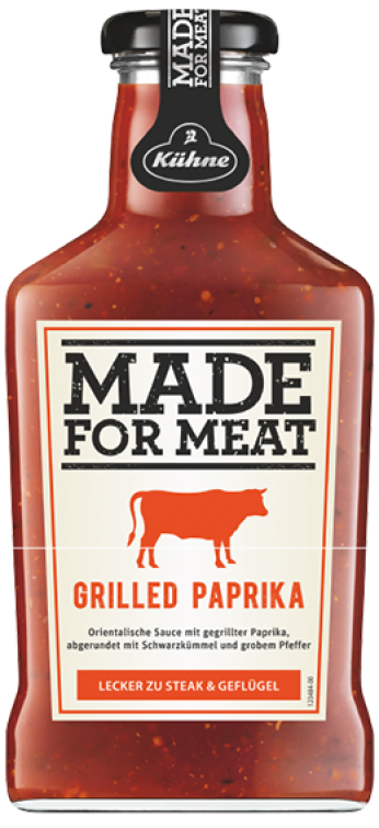 Carl Kühne - Made For Meat Grilled Paprika, 375 ml Carl Kühne - Made For Meat Grilled Paprika, 375 ml