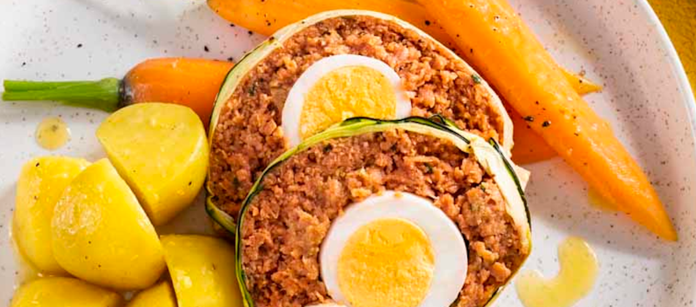 Ganz falscher Hase im Zucchini-Mantel