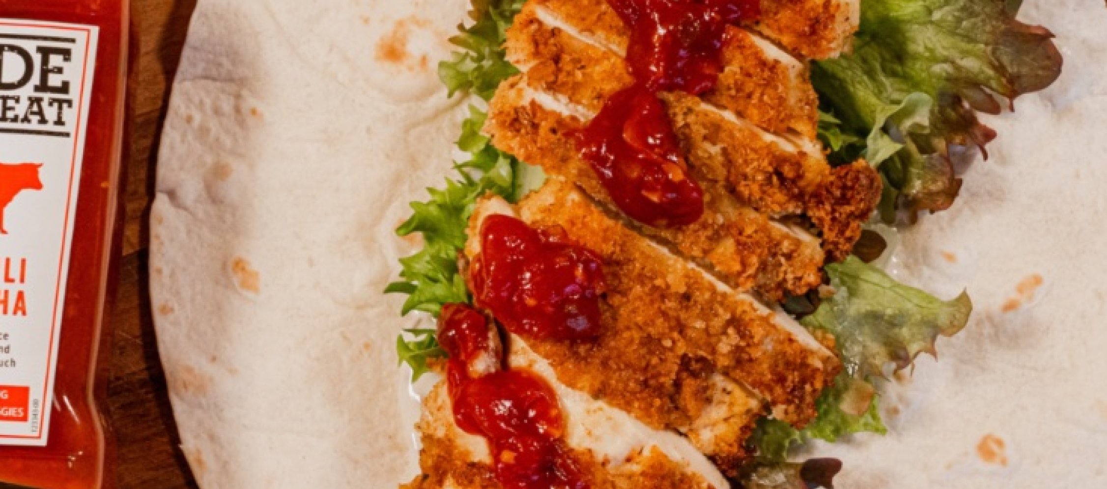 Crispy Chicken Wrap Crispy Chicken Wrap